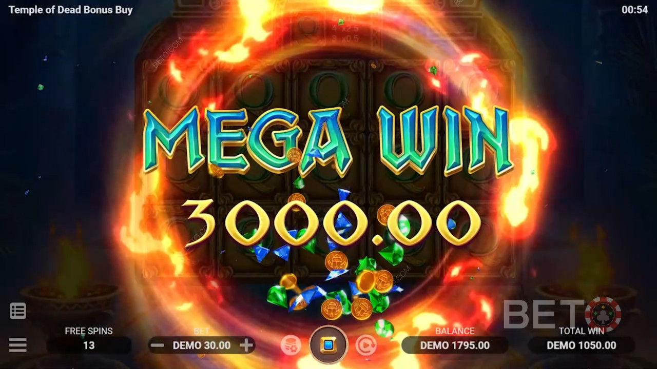 Spil Temple of Dead nu og vind jackpots på op til 10.068 gange indsatsen