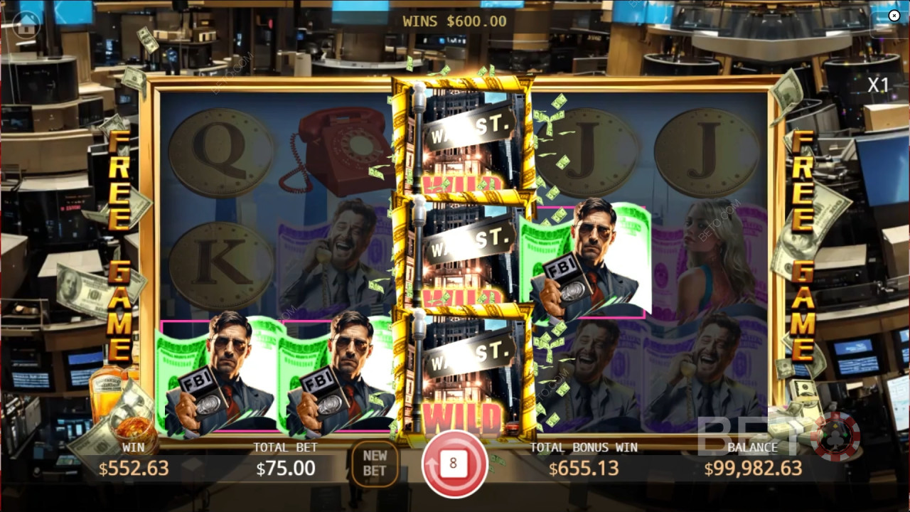 Anmeldelse af Wall Street-Ulven på BETO Slots