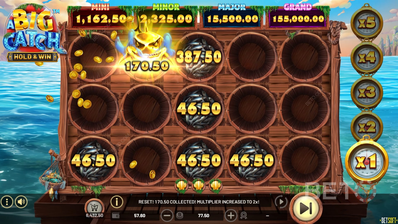 A Big Catch – Hold & Win Spil For sjov