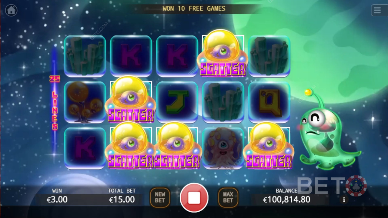 Alien Tour Anmeldelse fra BETO Slots