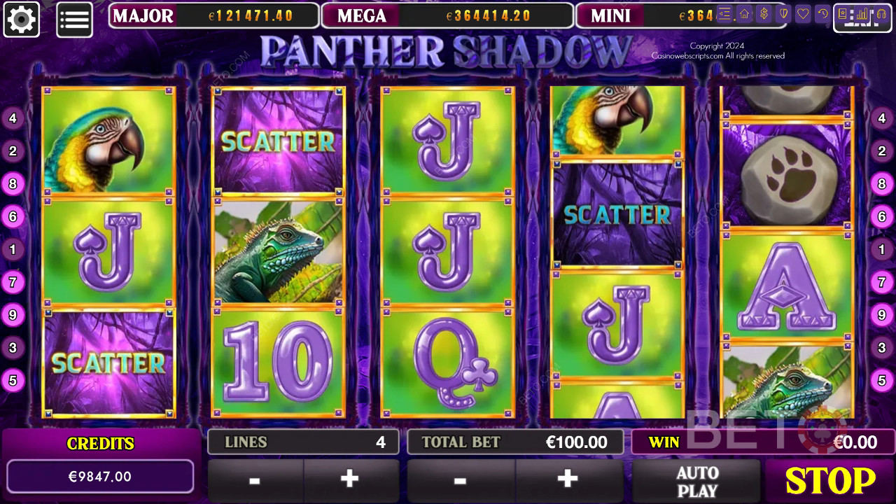 Anmeldelse af Panther Shadow hos BETO