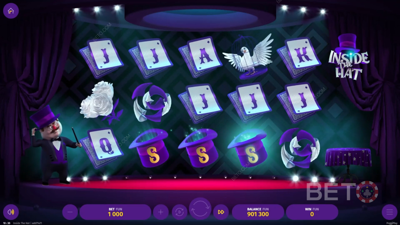 Inde i Hatten: Anmeldelse fra BETO Slots