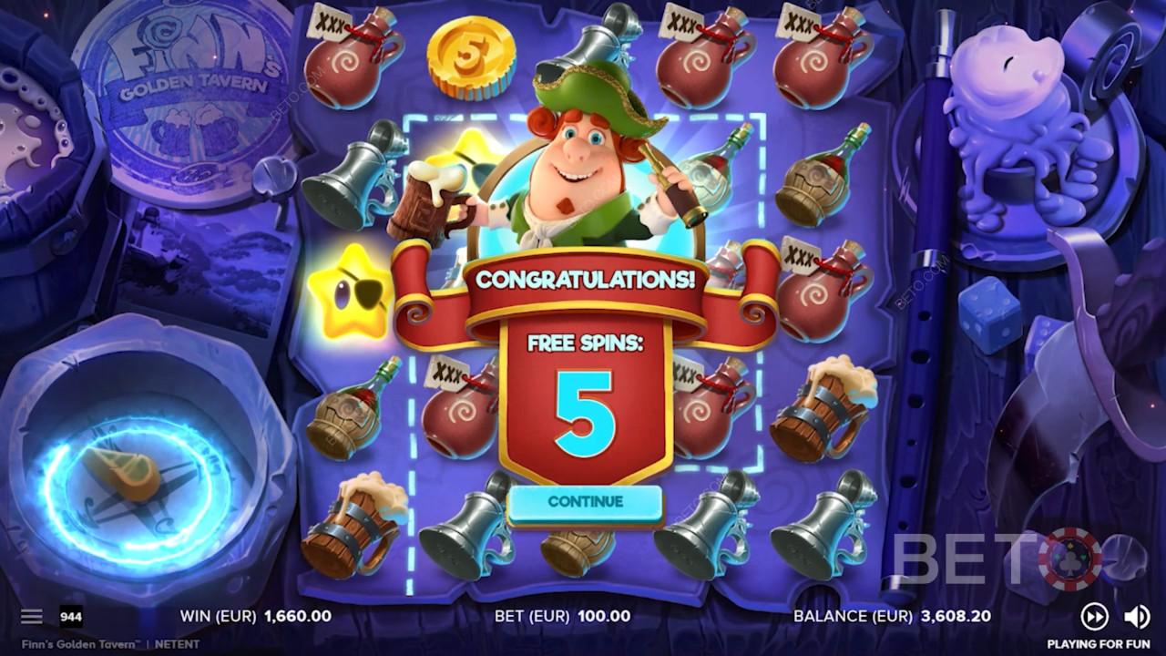 Multiplikatorer i Free Spins-tilstand stiger ved at lande flere Wild-symboler