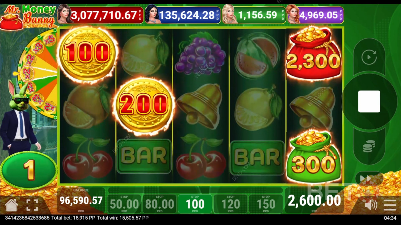 Sådan spiller du Money Bunny fra Pateplay