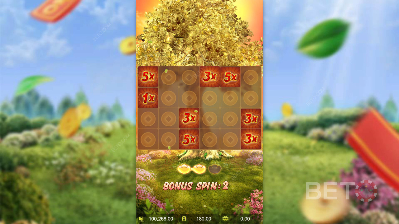 Vind 1.513x Din indsats i Prosperity Fortune Tree spilleautomaten!
