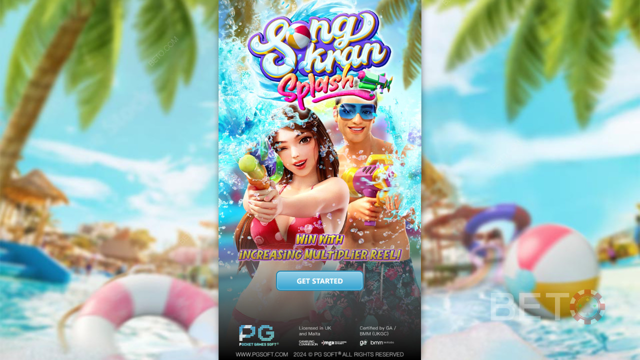 Sådan spiller du Songkran Splash fra PG Soft