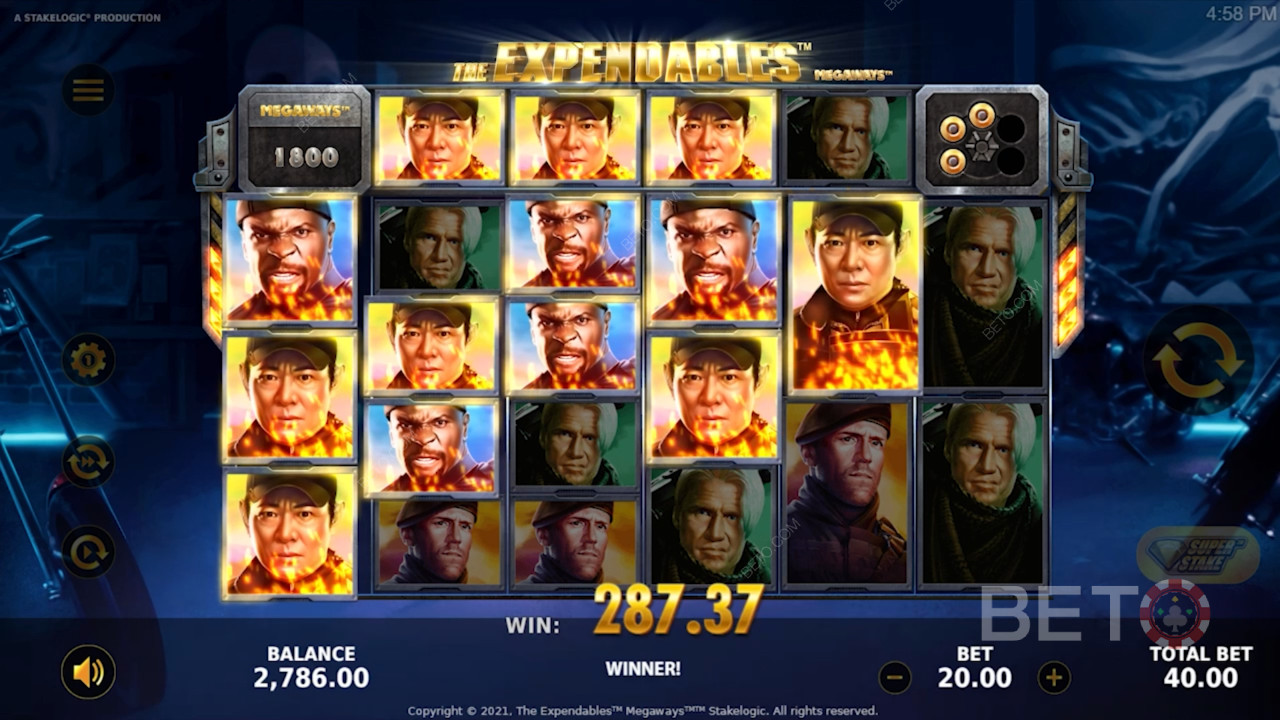 The Expendables New Mission Megaways: Anmeldelse fra BETO