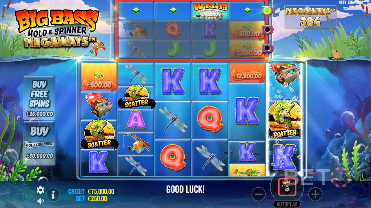 Big Bass Hold and Spinner Megaways Anmeldelse af BETO Slots
