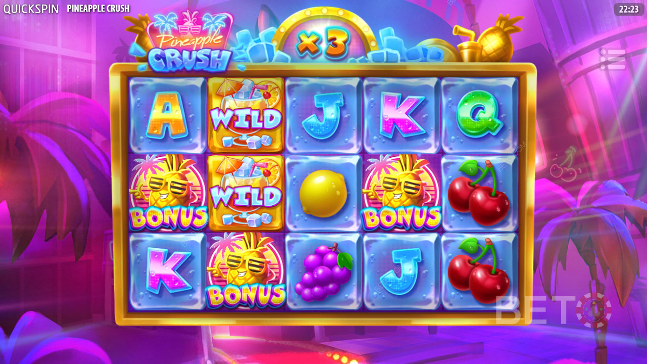 Ananas Crush Anmeldelse fra BETO Slots