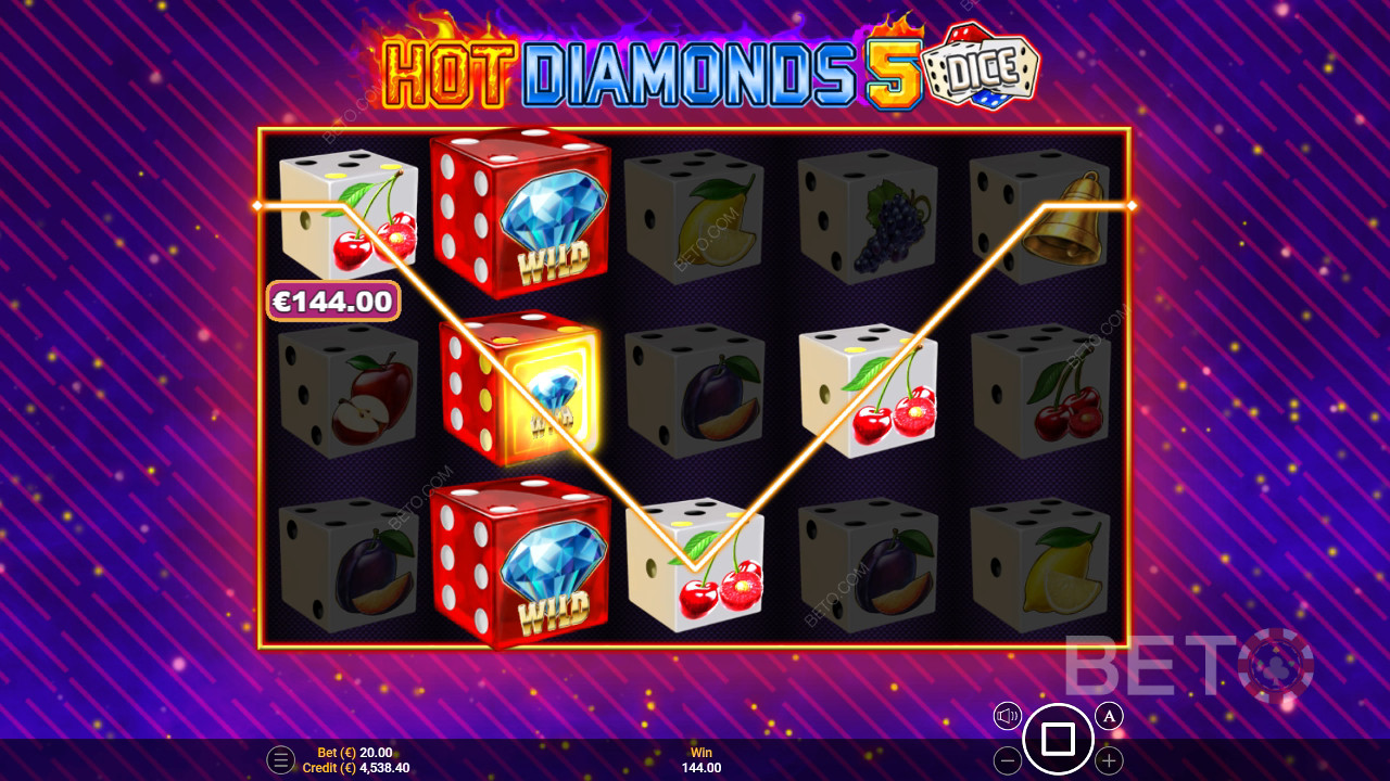 Hede Diamanter 5 Terninger: BETO Anmeldelse