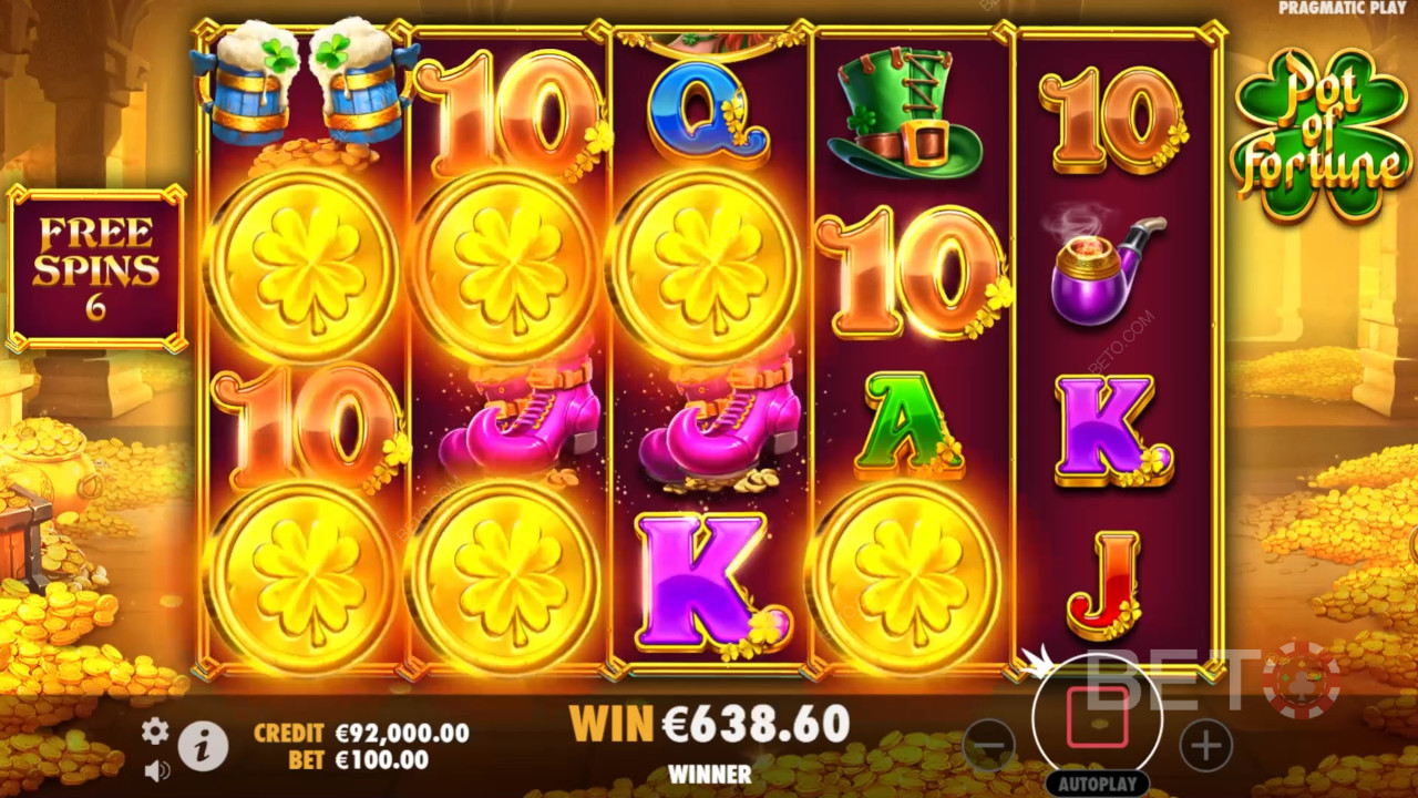 Sådan spiller du Pot of Fortune fra Pragmatic Play