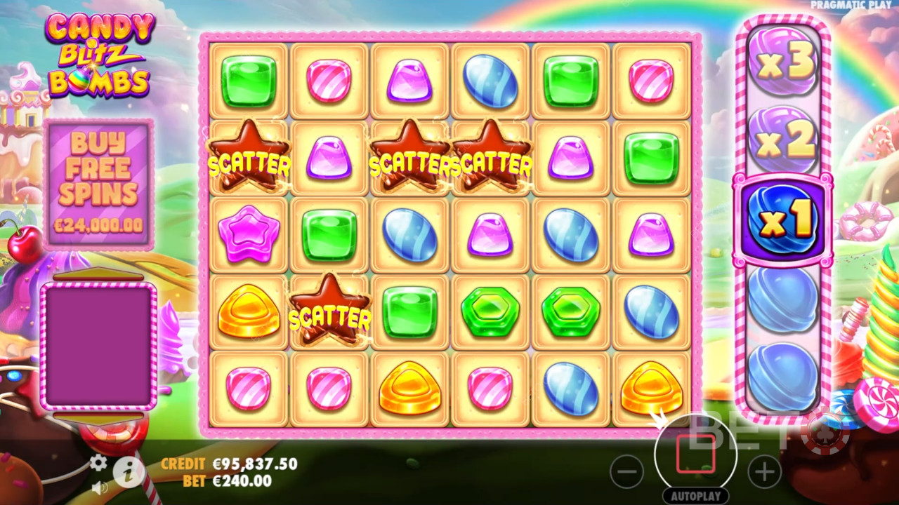 Sådan spiller du Candy Blitz Bombs fra Pragmatic Play