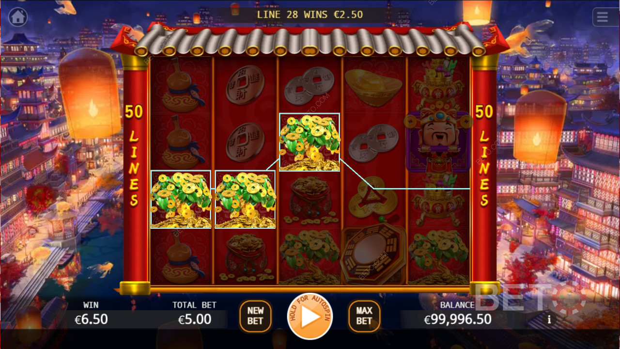Sådan spiller du Lucky God fra KA Gaming