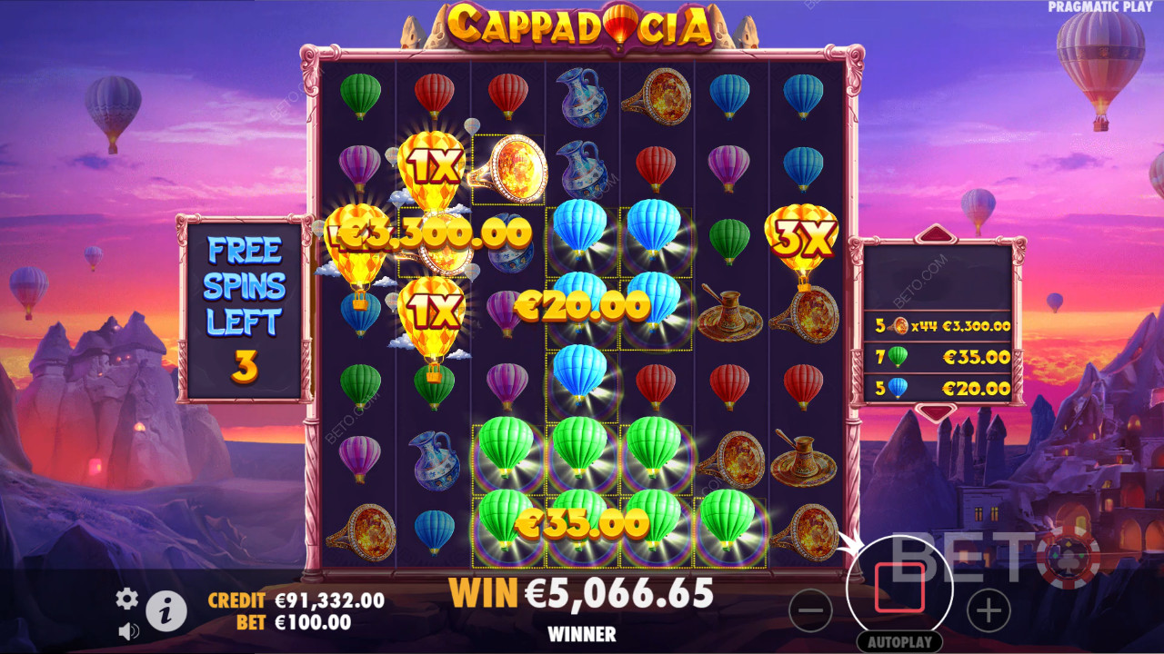 Cappadocia (Pragmatic Play) Spil For sjov