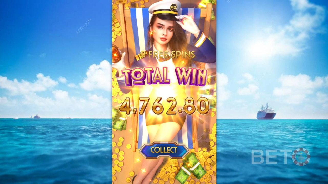Vind 2.500 gange din indsats i Cruise Royale spilleautomaten!