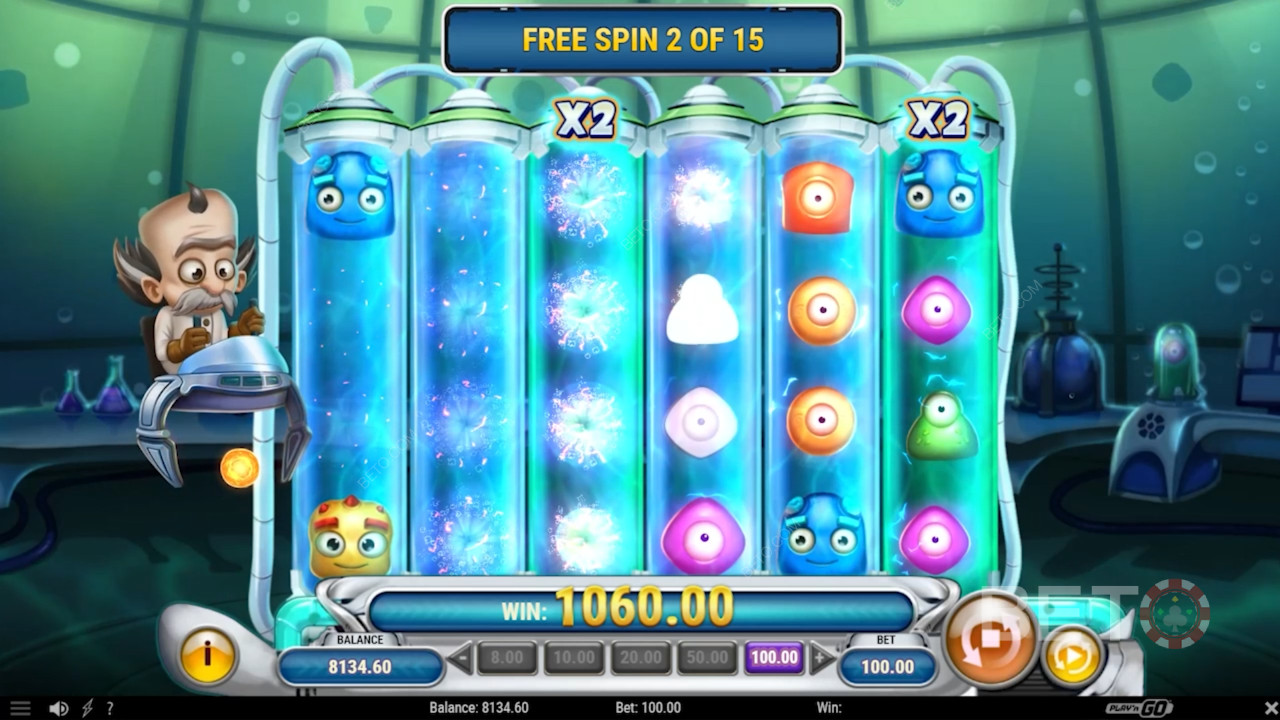 Nyd kraften af multiplikatorer og kvantemeter i gratisspil i Dr Toonz slot