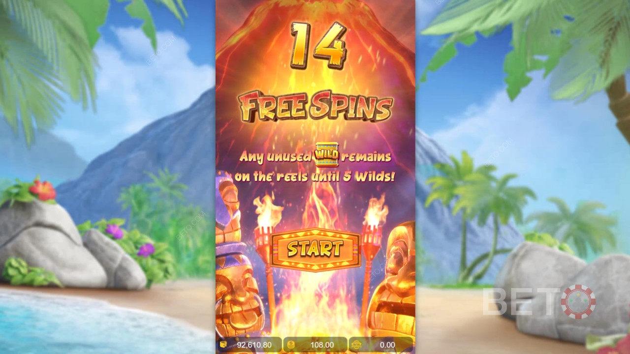Vind 2.500x Din Indsats i Hawaiian Tiki Spilleautomat Online!