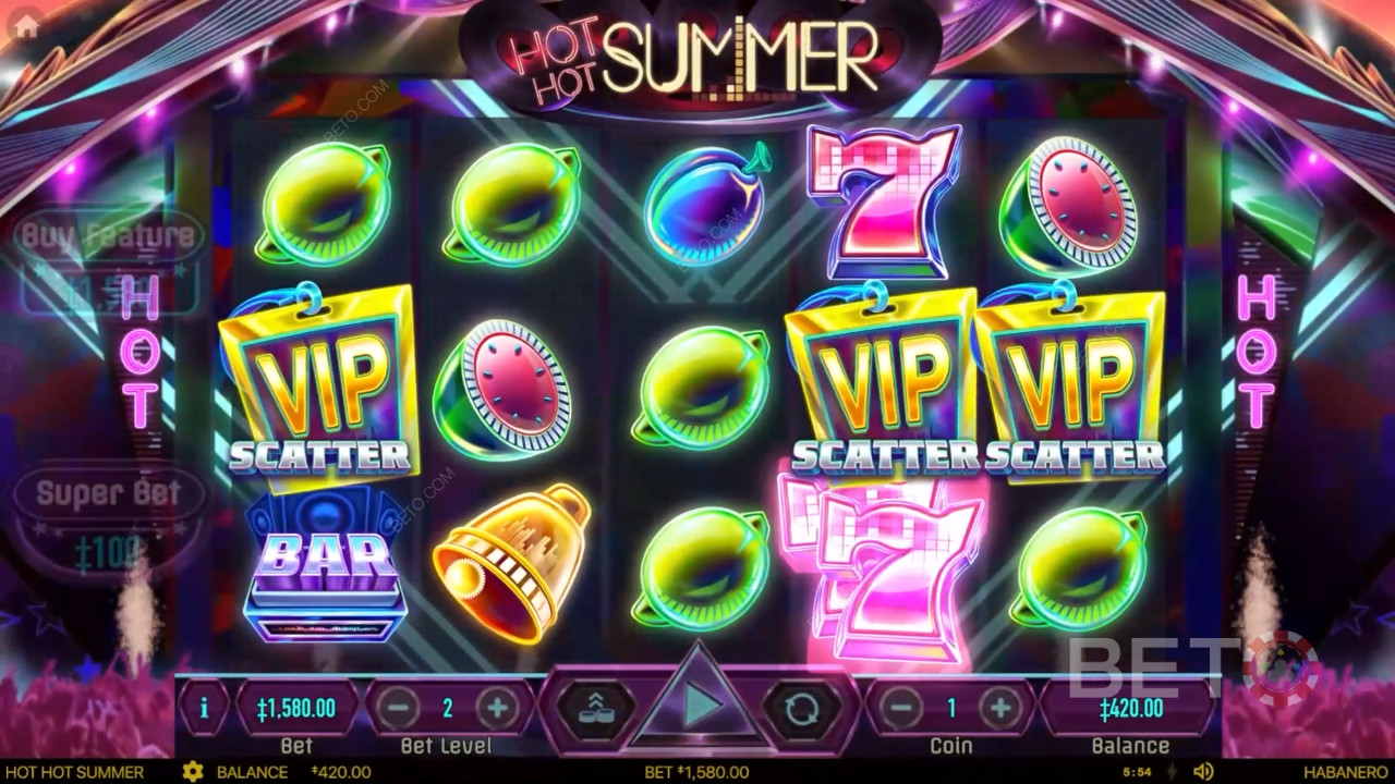Hed Hed Sommer Anmeldelse fra BETO Slots