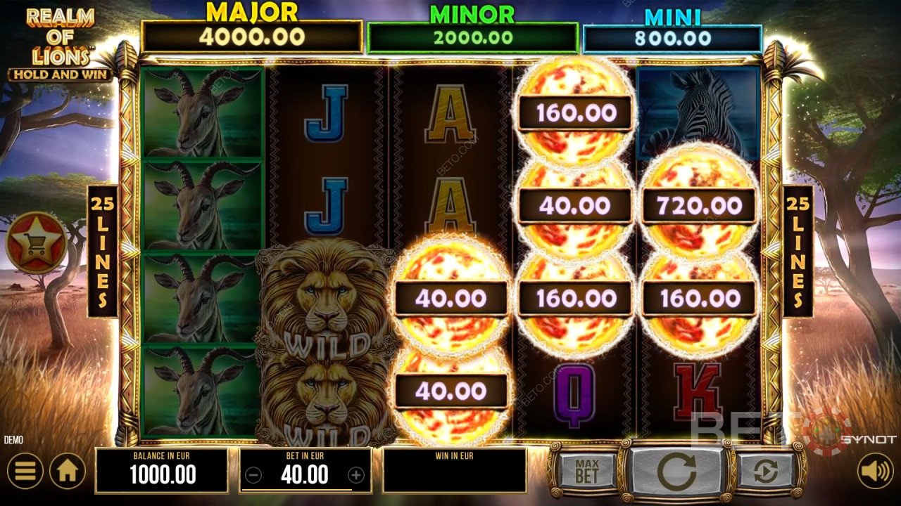 Løvernes Rige: Anmeldelse fra BETO Slots