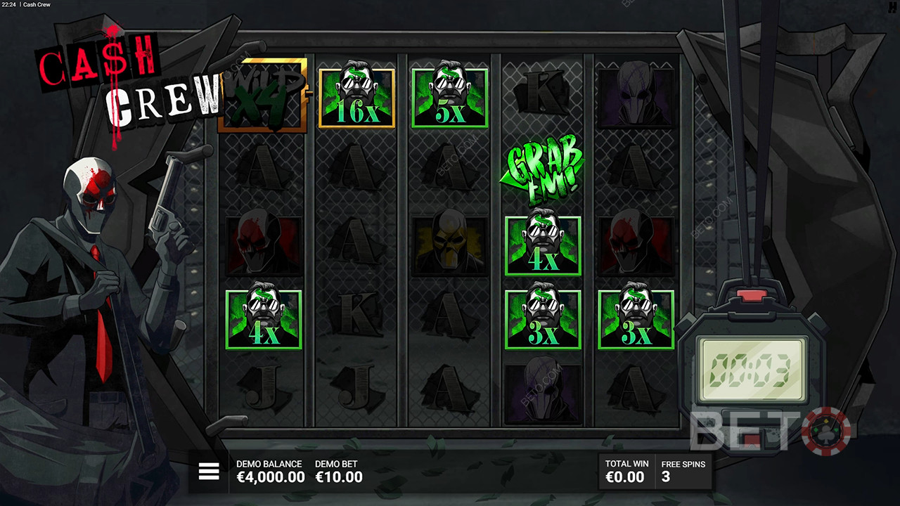 Cash Crew: Anmeldelse fra BETO Slots