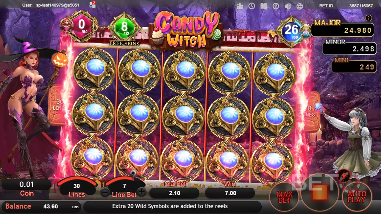 Candy Witch: Anmeldelse fra BETO Slots