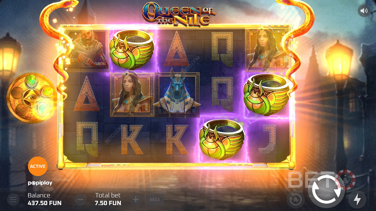 Nilens Dronning: Anmeldelse fra BETO Slots