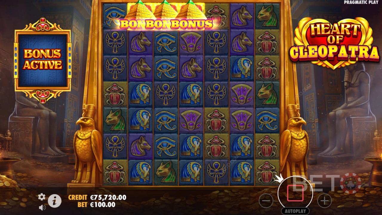 Anmeldelse af Kleopatras Hjerte på BETO Slots