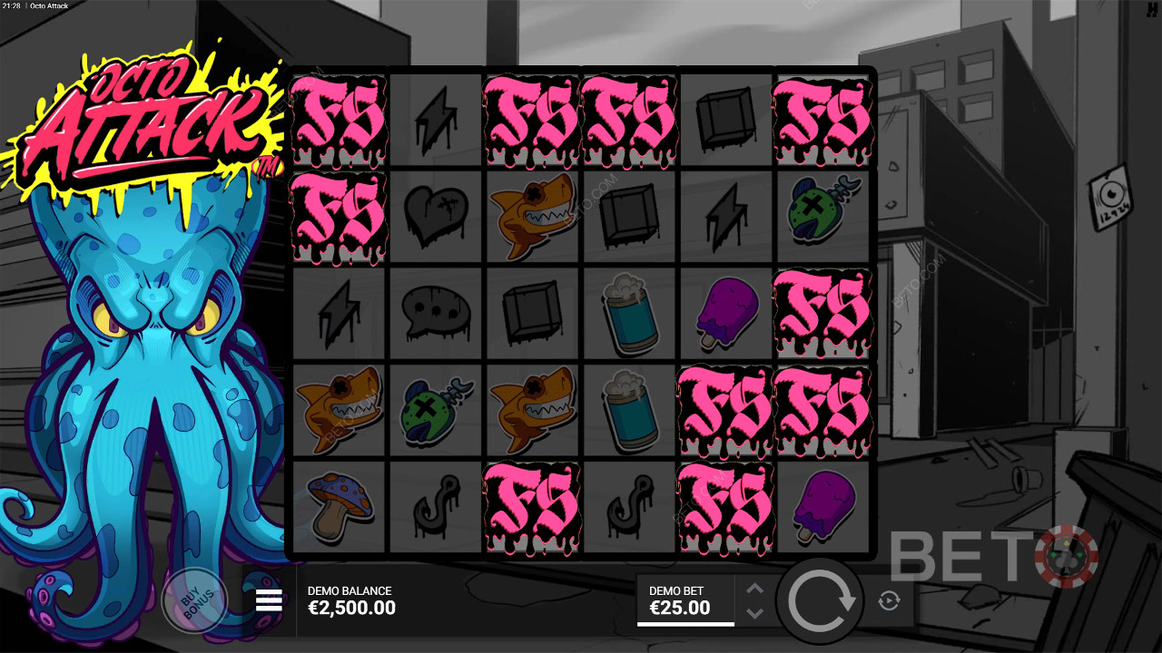 Octo Attack Anmeldelse fra BETO Slots