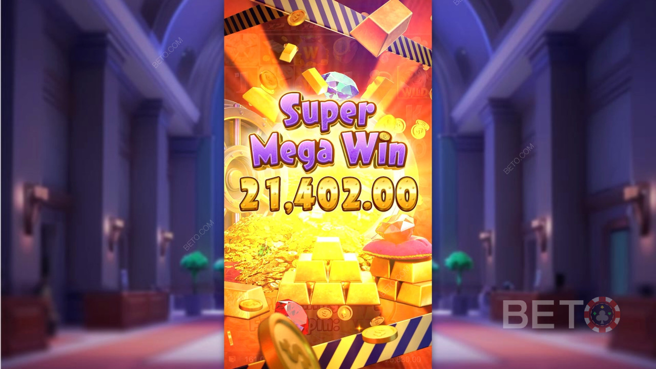 Vind 2.500x din indsats i Wild Heist Cashout spilleautomaten!