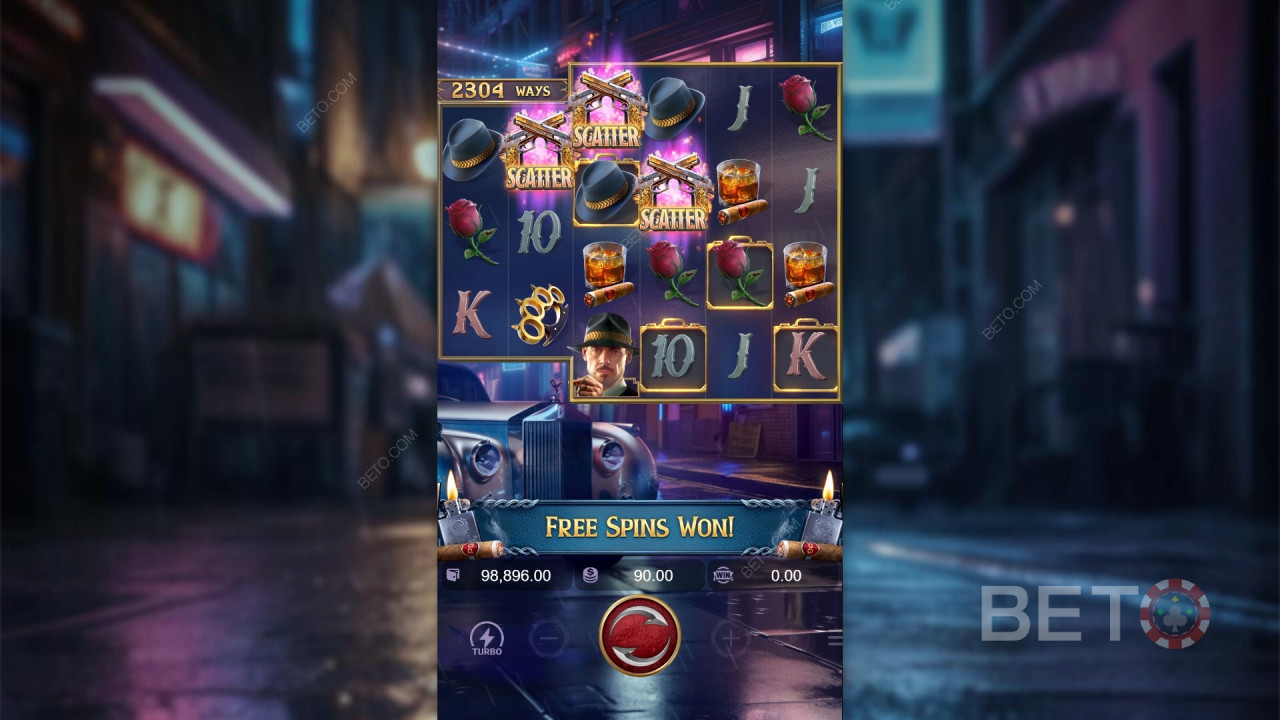 Sådan spiller du Mafia Mayhem fra PG Soft
