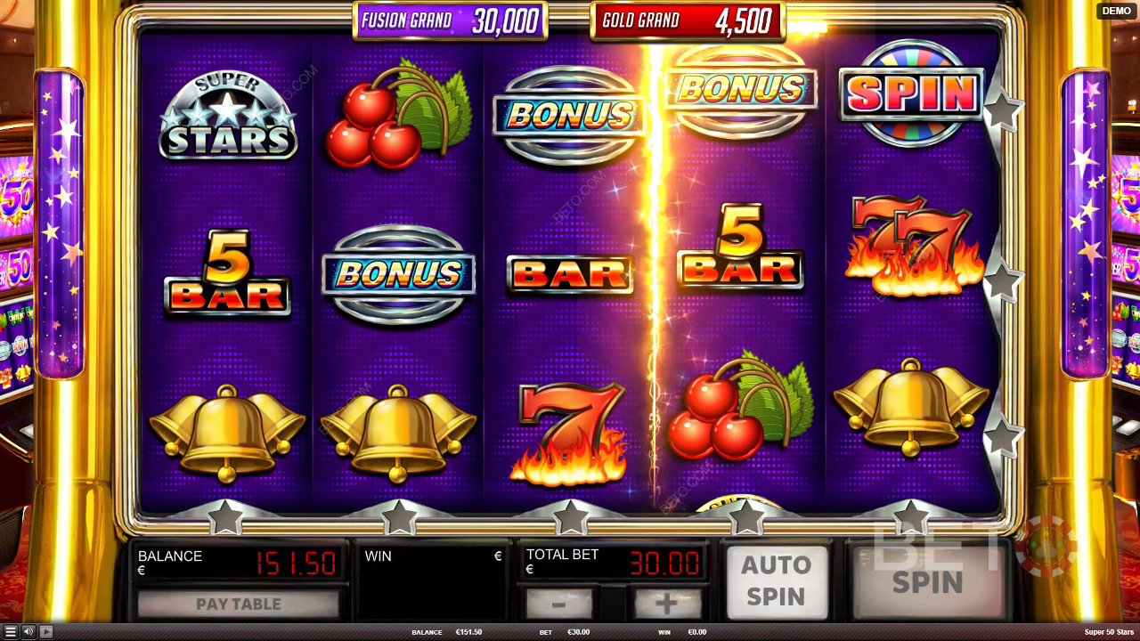 Super 50 Stars: Anmeldelse fra BETO Slots