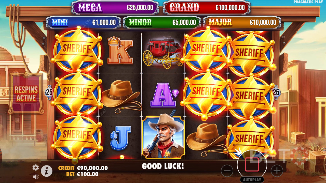 Badge Blitz anmeldelse fra BETO Slots