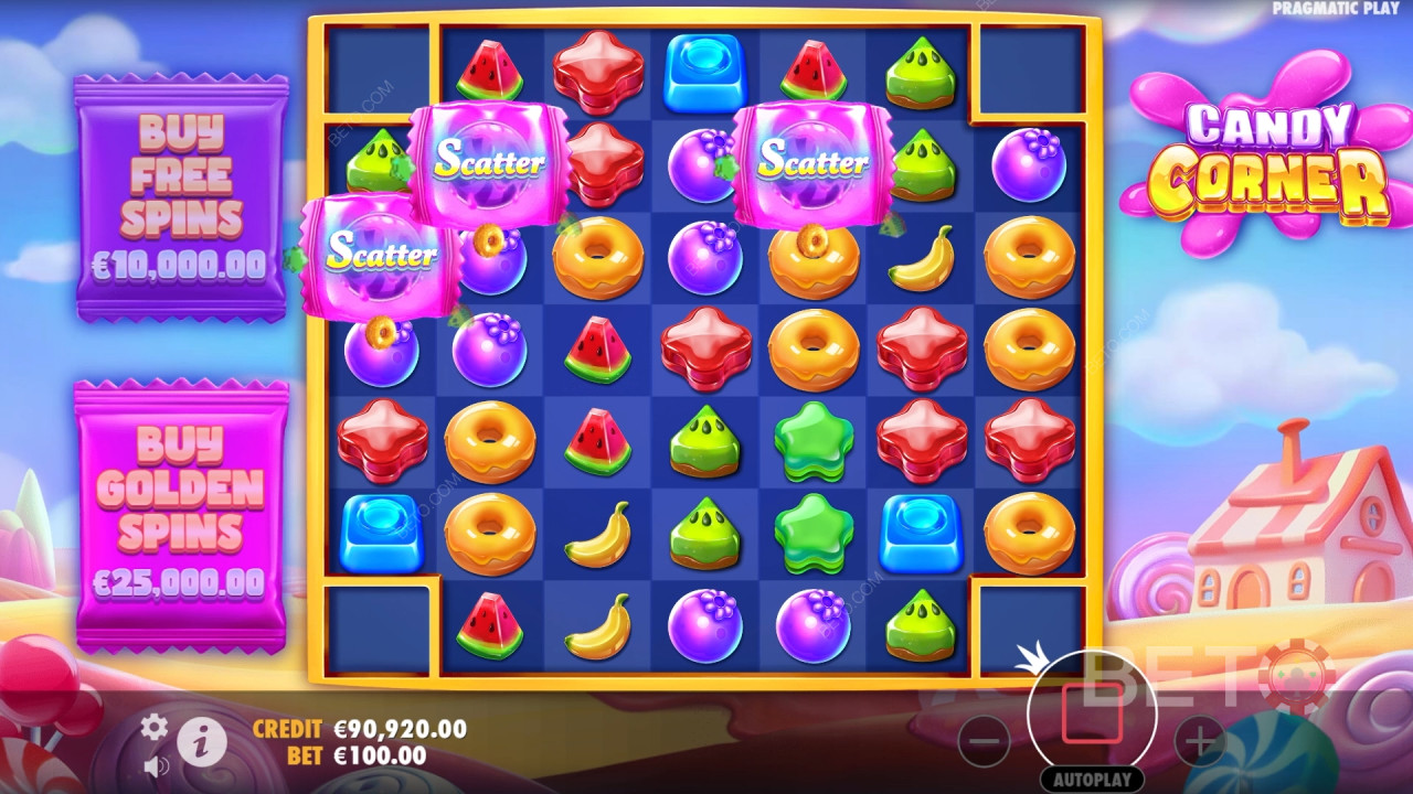 Candy Corner anmeldelse fra BETO Slots