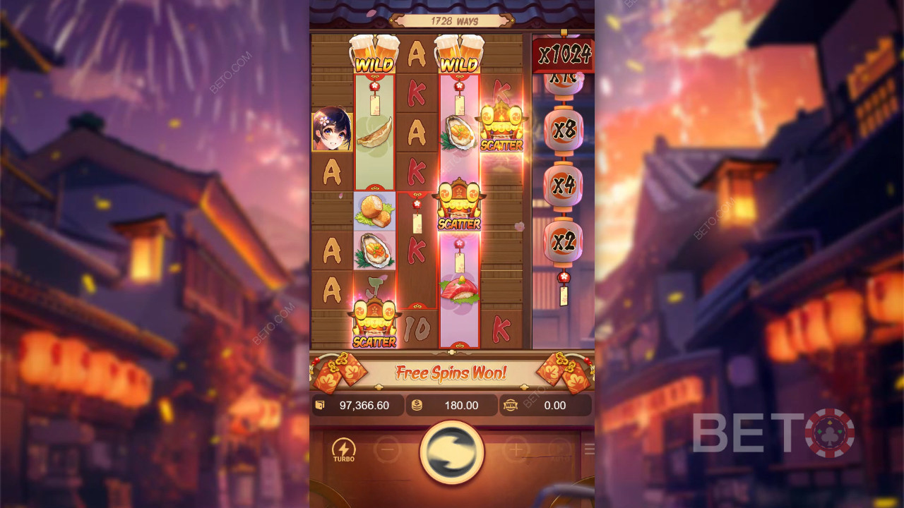 Oishi Delights: Anmeldelse fra BETO Slots