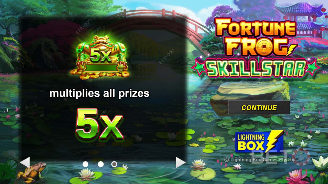 Fede multiplikatorer i det høj-volatile Fortune Frog Skillstar spil