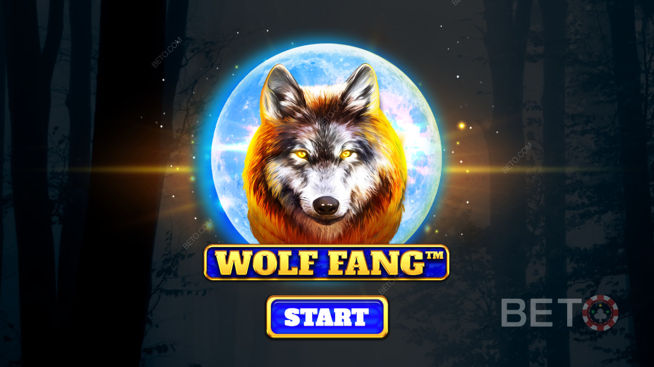 Jag blandt de vildeste ulve og vind præmier i Wolf Fang spilleautomaten