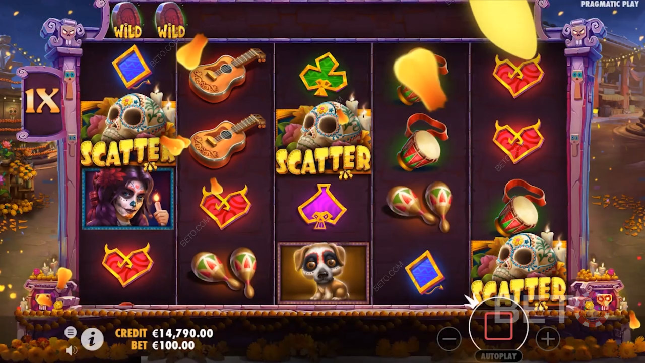 Land 3 Scatters og udløs Gratis Genspins-bonus