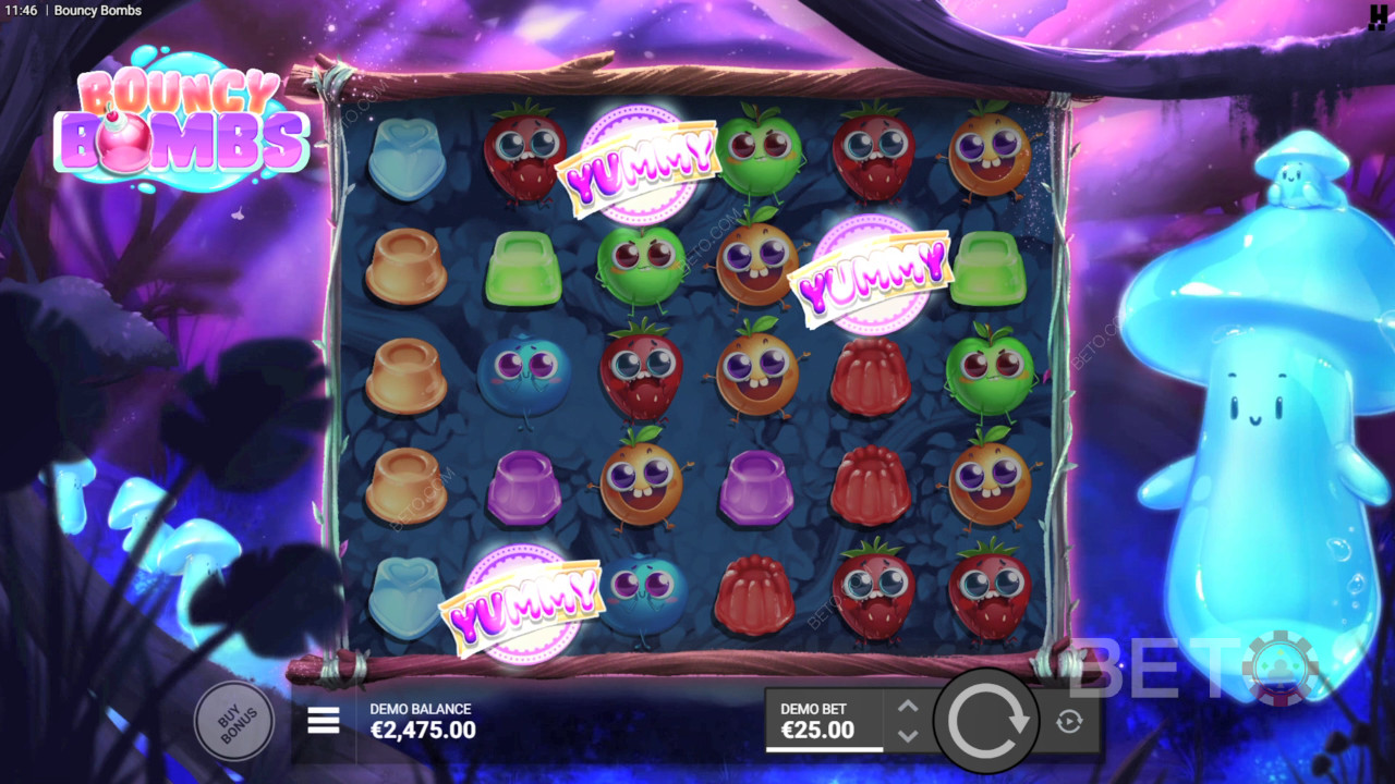 Bouncy Bombs: Anmeldelse fra BETO Slots