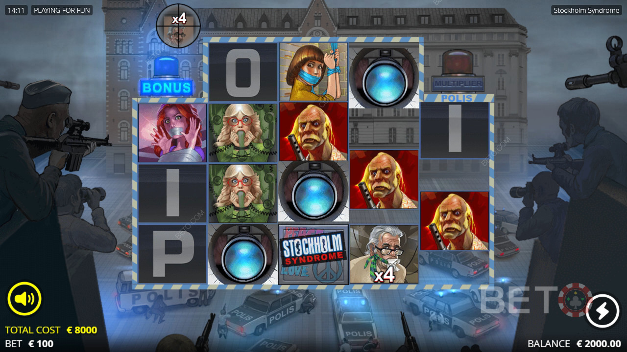 Stockholm Syndrom: Anmeldelse fra BETO Slots