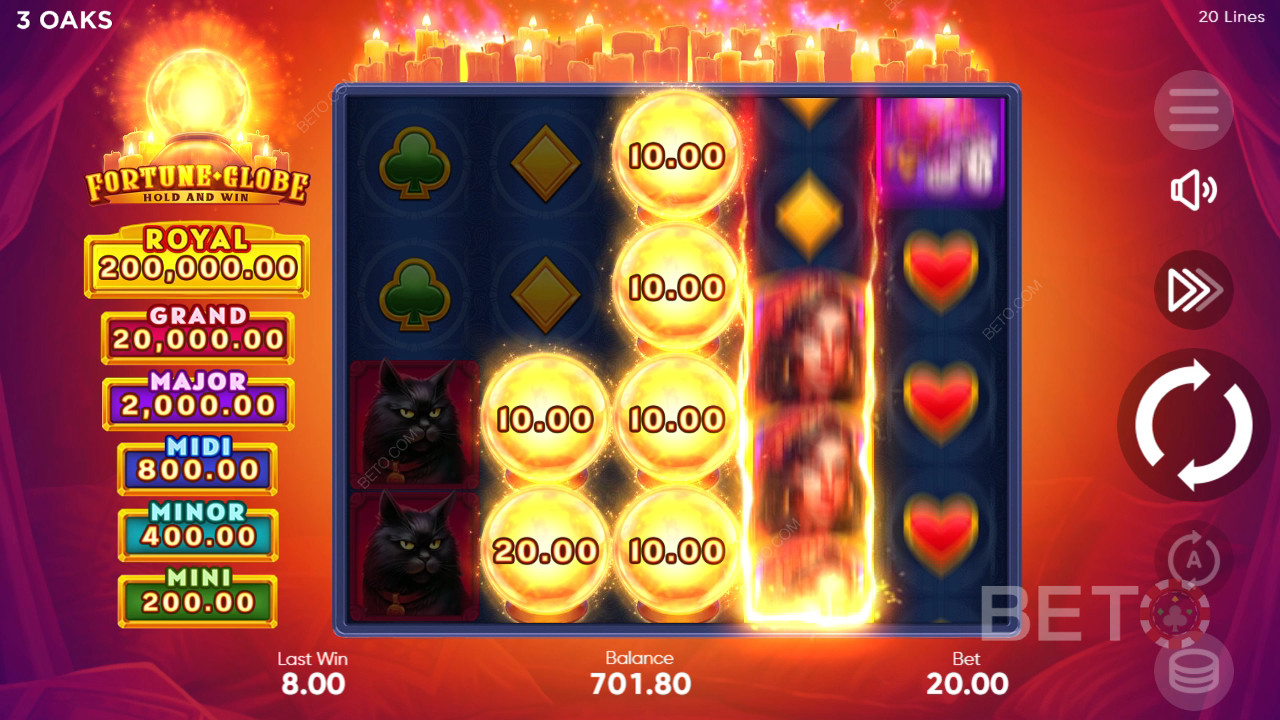 Fortune Globe anmeldelse fra BETO Slots