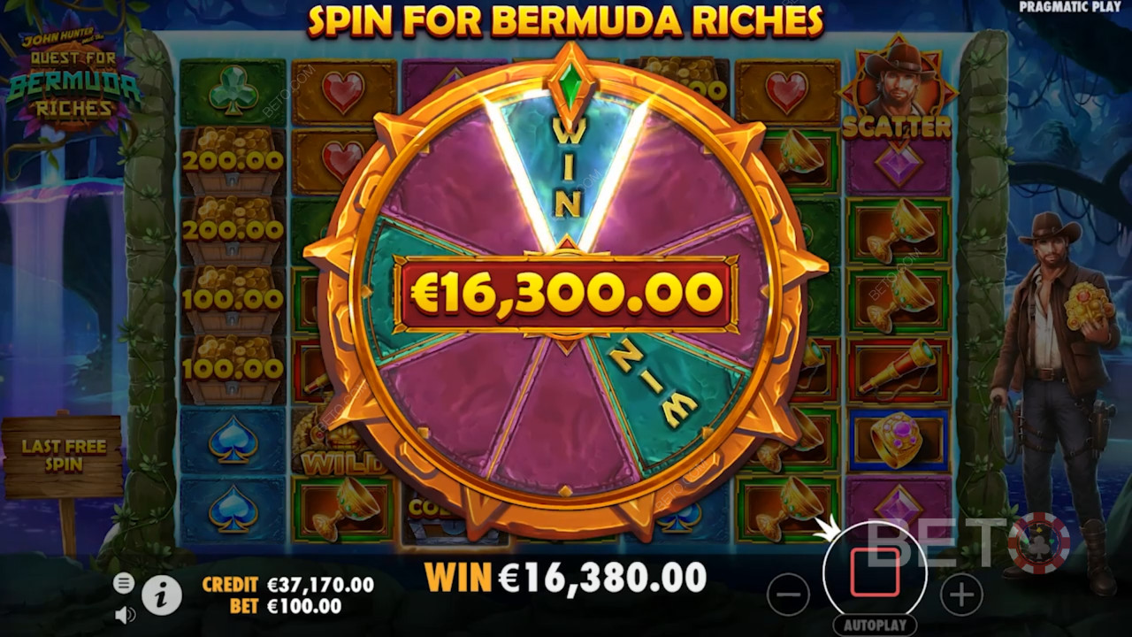 Drej hjulet og vind jackpotten i Free Spins-bonussen