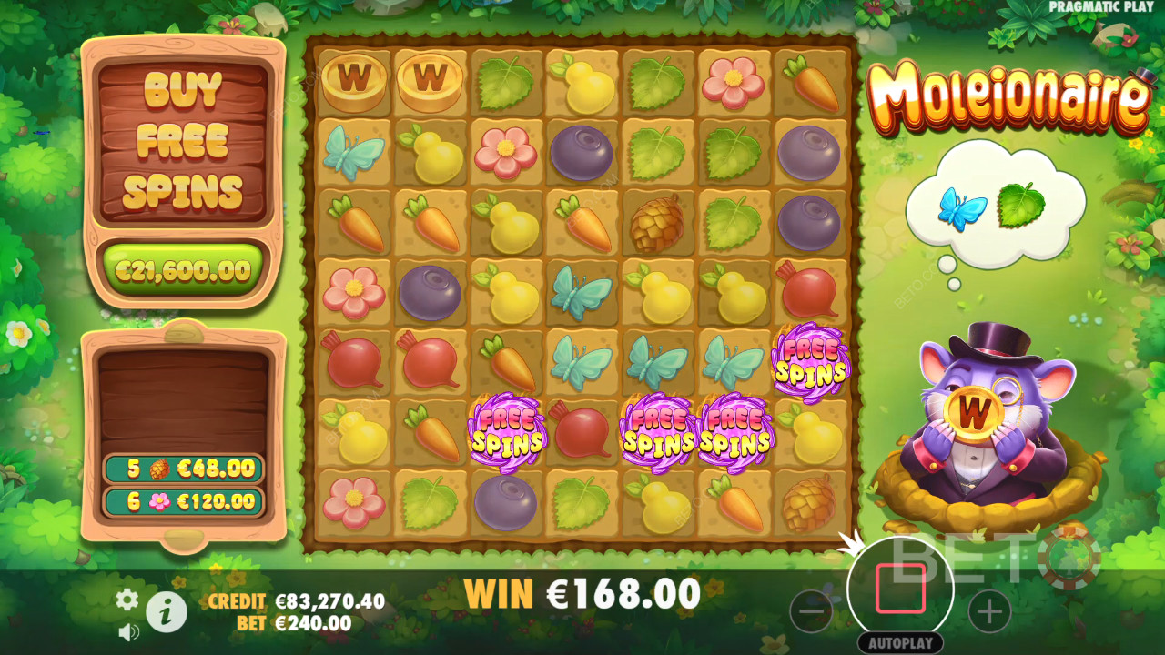 Moleionaire: Anmeldelse fra BETO Slots