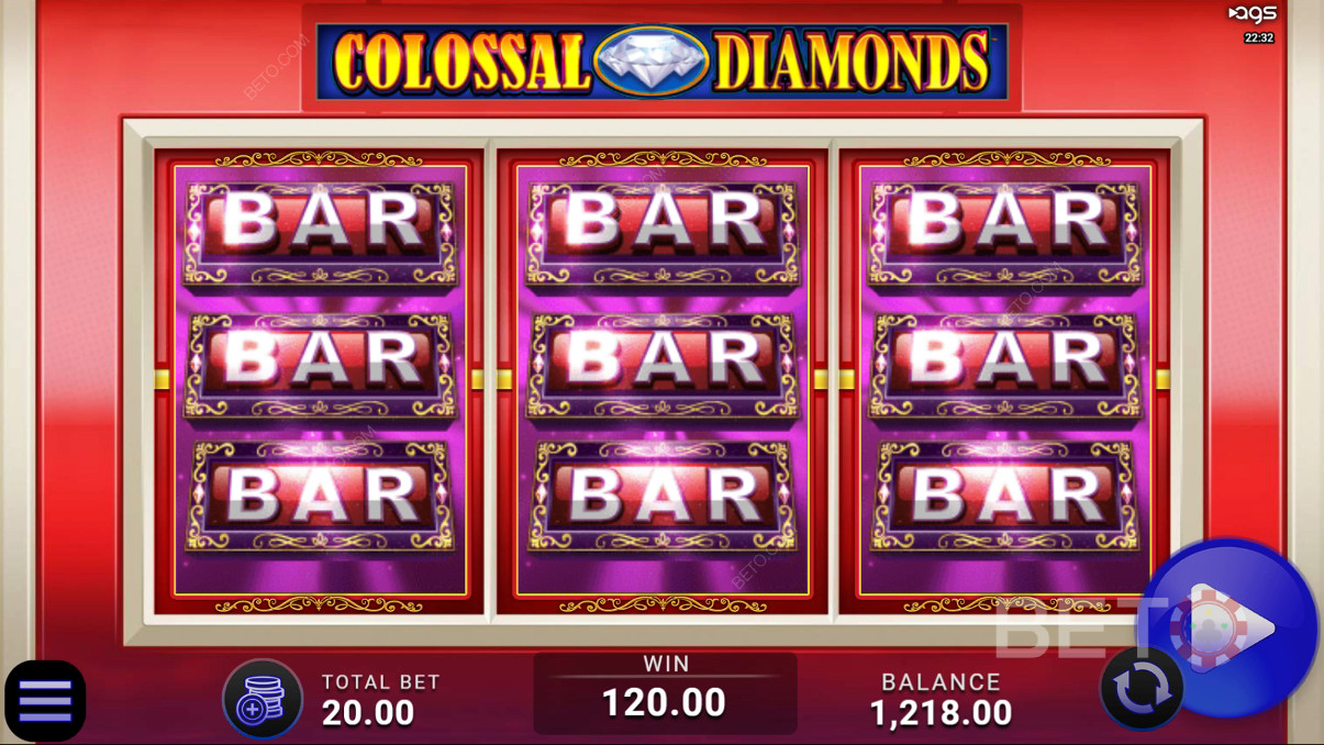 Kæmpe Diamanter Anmeldelse fra BETO Slots
