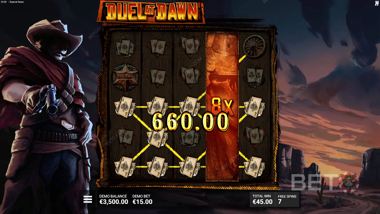 Sådan spiller du Duel At Dawn fra Hacksaw Gaming