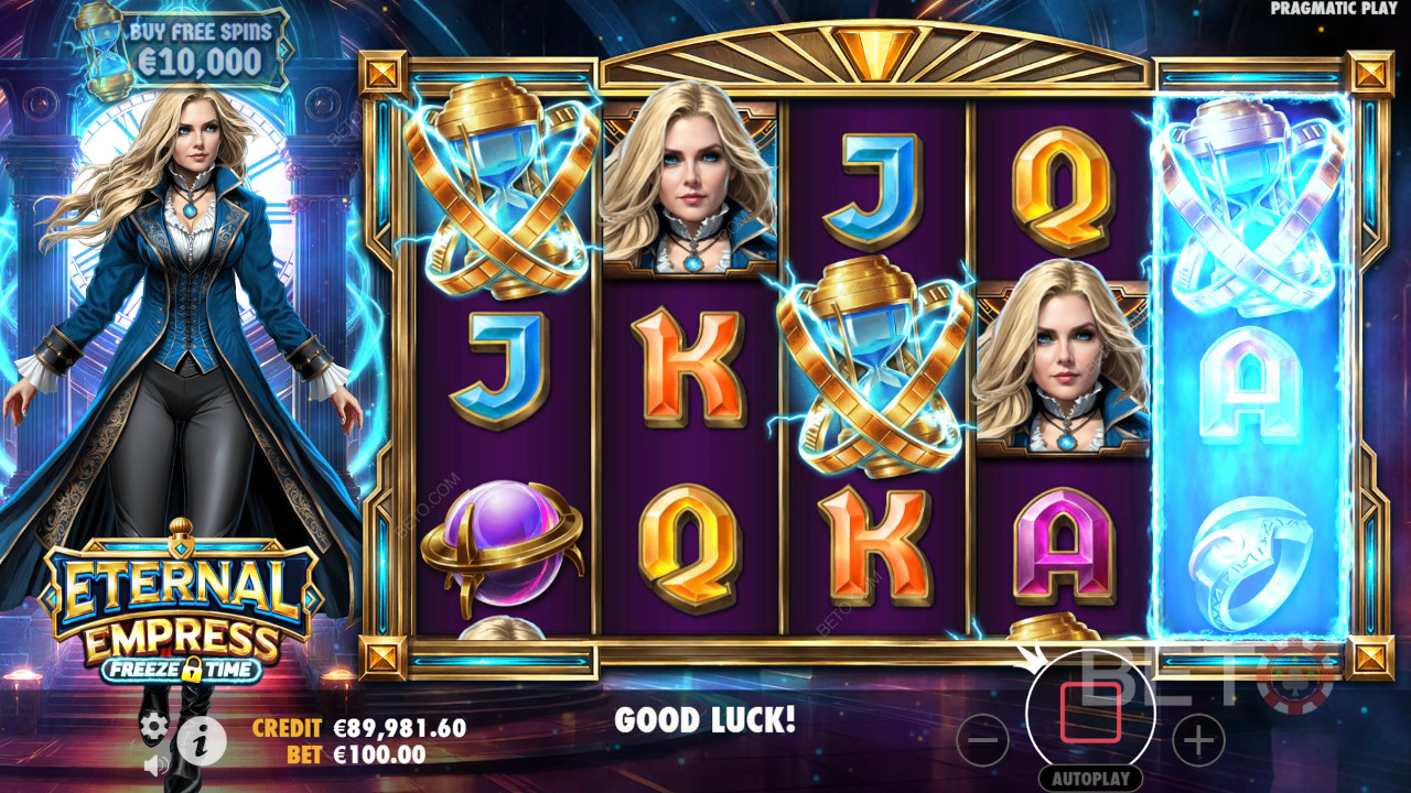 Evig Kejserinde - Frys Tiden Anmeldelse af BETO Slots