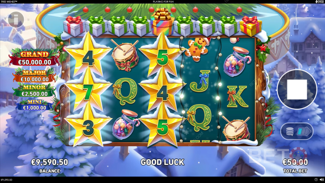 Anmeldelse af Tree Wishes hos BETO Slots