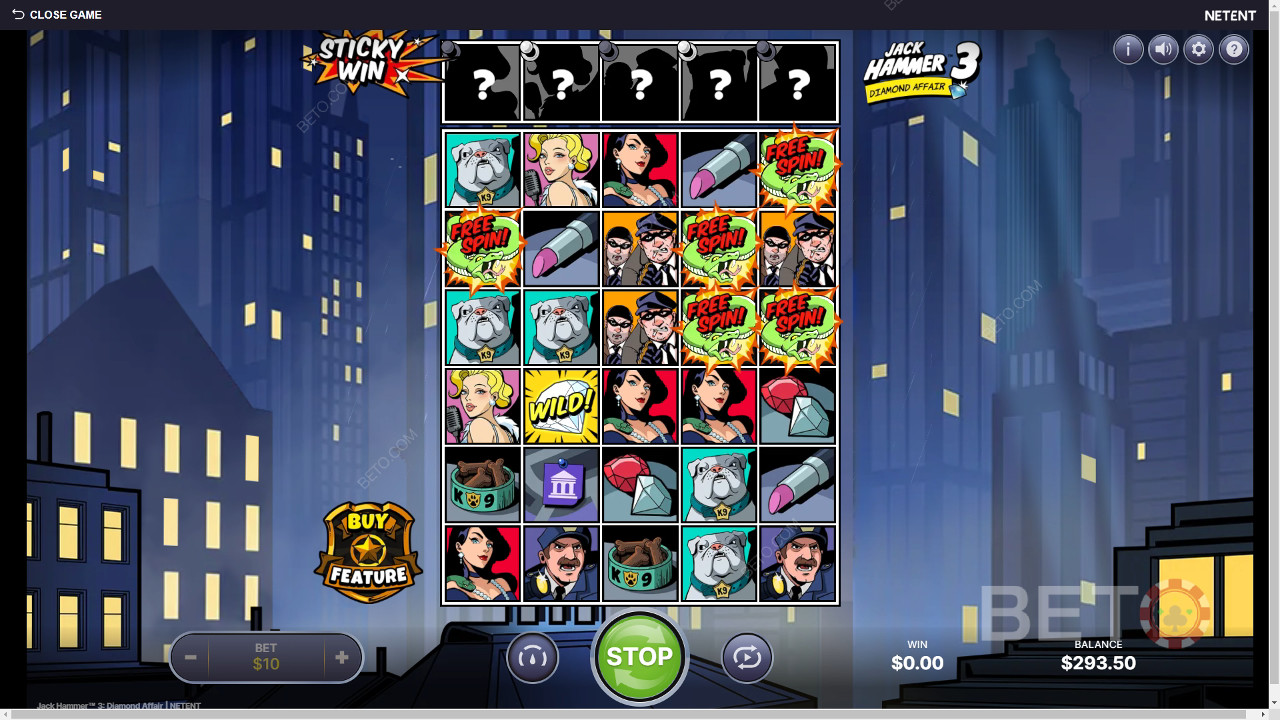 Jack Hammer 3 anmeldelse fra BETO Slots