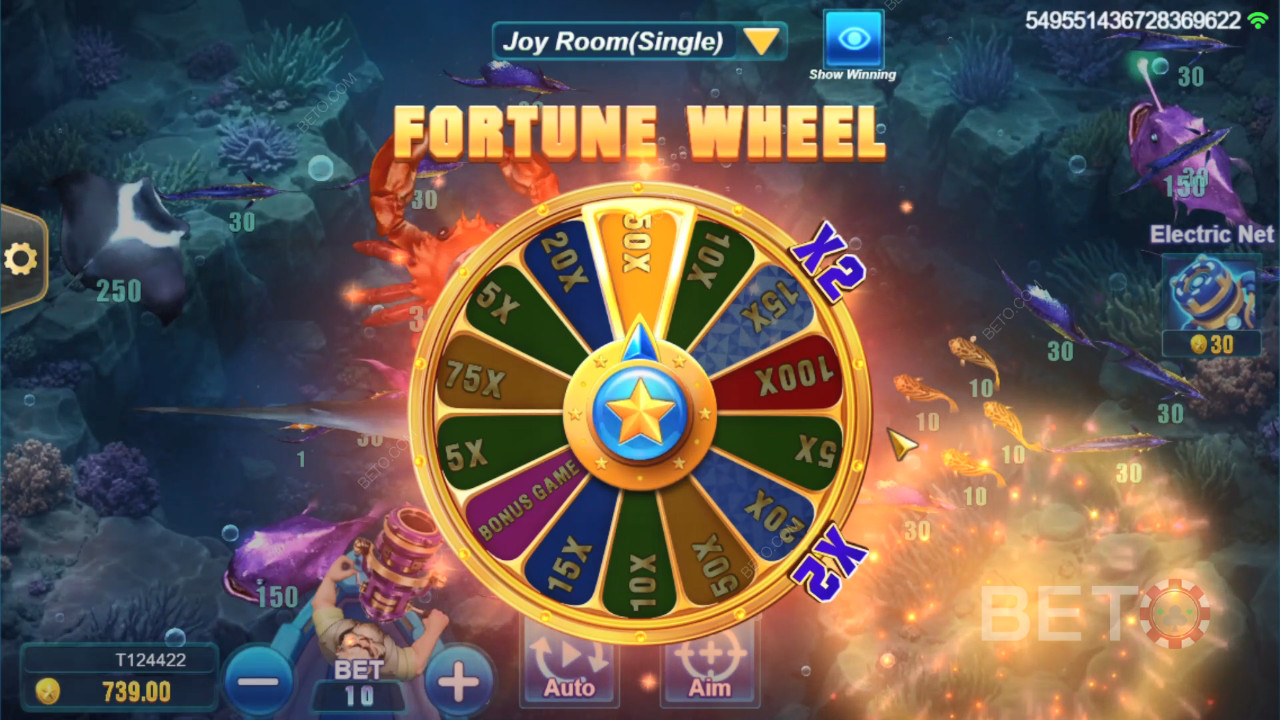 Ocean Hunter anmeldelse fra BETO Slots