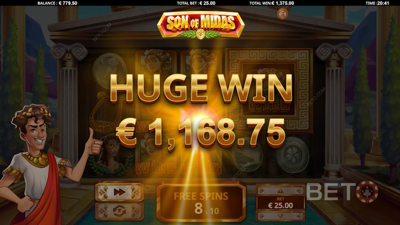 Du kan score store gevinster i Son of Midas