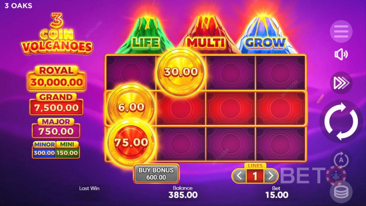 Er 3 Coin Volcanoes et godt spil?